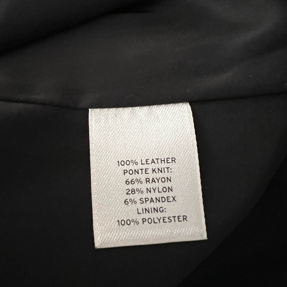 Halogen Black Leather Dress - Picture 5 of 5